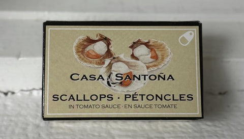 Casa Santoña Baby Scallops in Tomato Sauce - 115 g