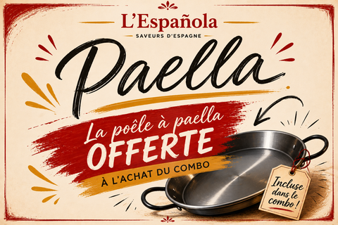 Combo Paella Lovers: 6 people (Free paella pan included)