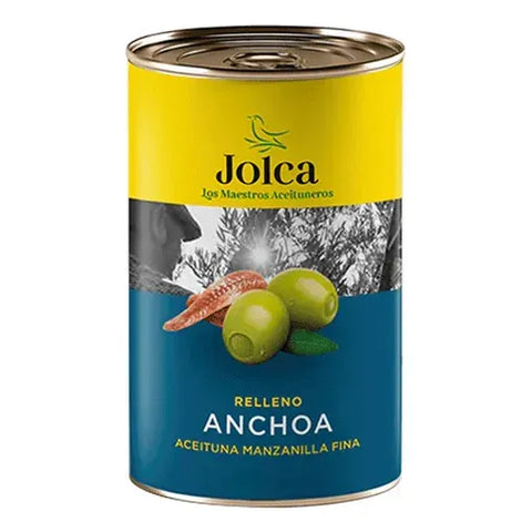 Aceitunas Manzanilla Jolca Rellenas de Anchoa 350 gr