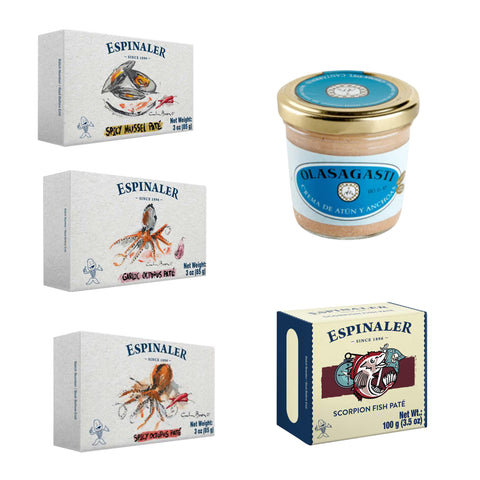 Espinaler & Olasagasti Seafood Pâté Collection