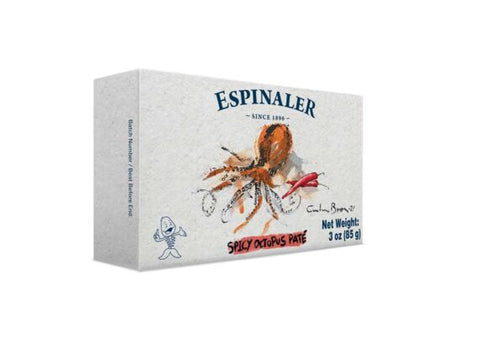Espinaler Spicy Octopus Pate 85 g