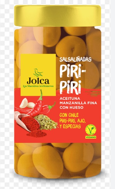 Jolca Piri Piri Manzanilla Olives with Pit 400 g