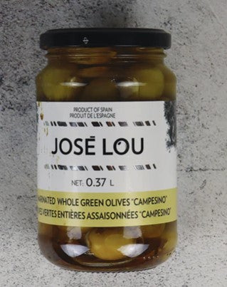 Marinated whole green olives "Abuela" 200 g