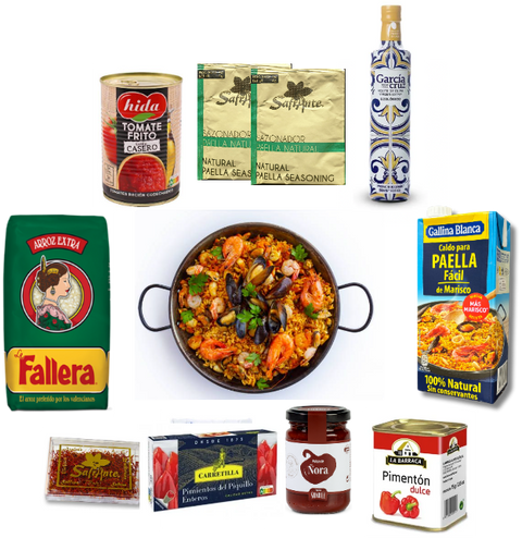 Combo Paella Lovers: 6 people (Paella pan included)