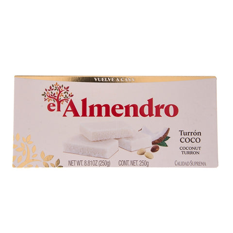 Nougat à la Noix de Coco El Almendro 250 g