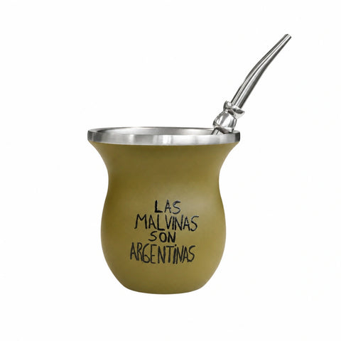 Mate de la AFA Argentina con bombilla -250ml
