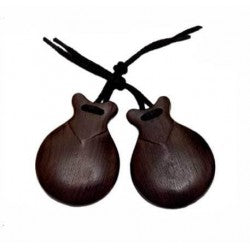 Castañuelas españolas tradicionales de madera – talla n.º 6