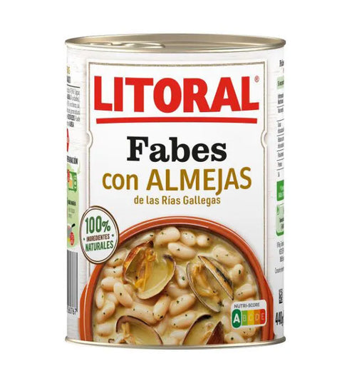 Litoral Fabada with Clams 440 g