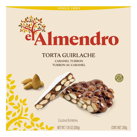 El Almendro – Torta Guirlache Caramel Turron 200g (Full Box of 12)