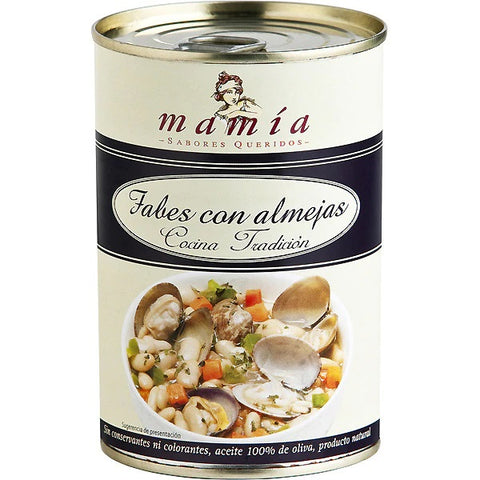 Faba (White) Beans With Clams 420 g