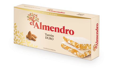 Spanish hard almond turron