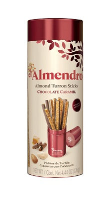 El Almendro Sticks de Turrón de Chocolate, Caramelo y Almendras 126 g