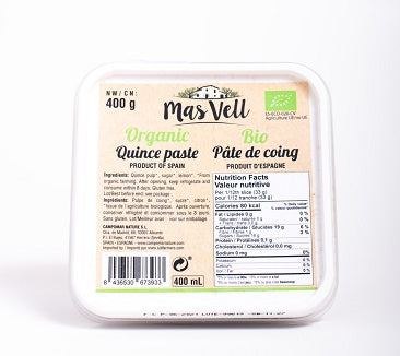 Mas Vell Organic Quince Paste 400 g