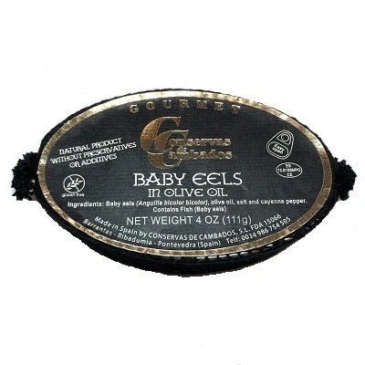 Conservas De Cambados Baby Eels In Olive Oil 111 g
