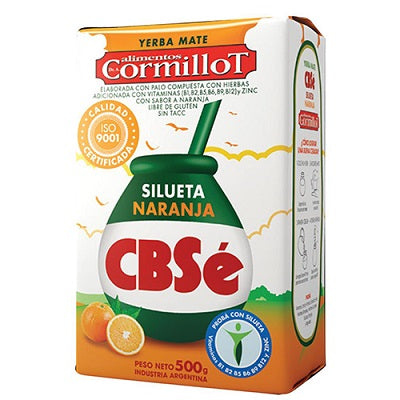 CBSé Silueta Mate Tea With Orange 500 g