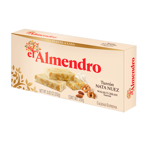El Almendro Walnut Cream Turron 250 g