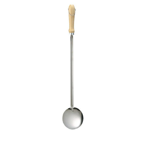 Paella Ladle Skimmer Spoon With Wooden Handle