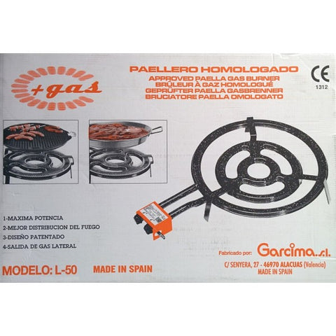 Garcima Paellero Propane Gas Burner Para Paella (Various Sizes) – L'Española