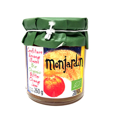 Monjardin Organic Bitter Orange Jam 260 g