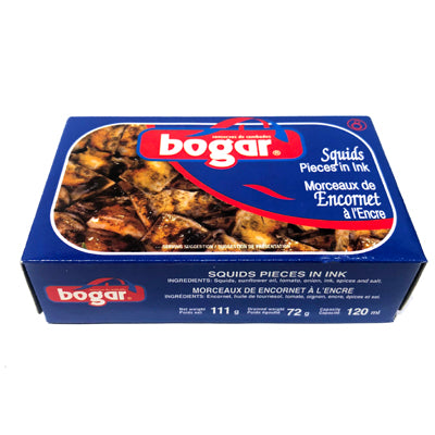 Bogar Squid Pieces In Ink 111 g