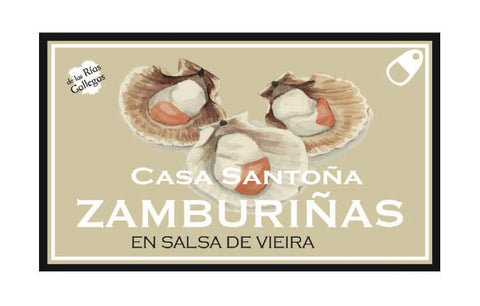 Casa Santoña Baby Scallops in "Viera" Sauce - 115 g